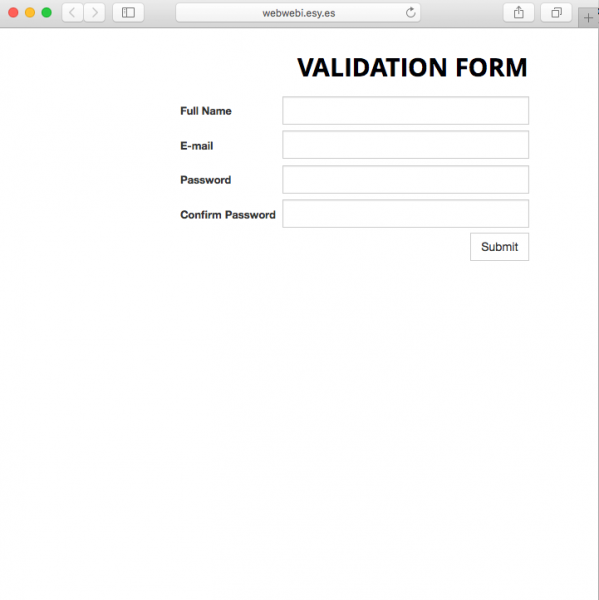 Fake login page is presented by link.