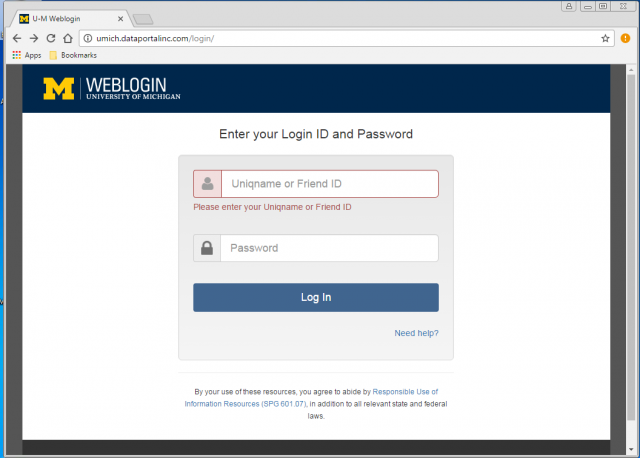 A fake login page is presented by the link.